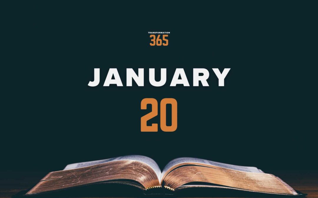 January 20 – Reading 20