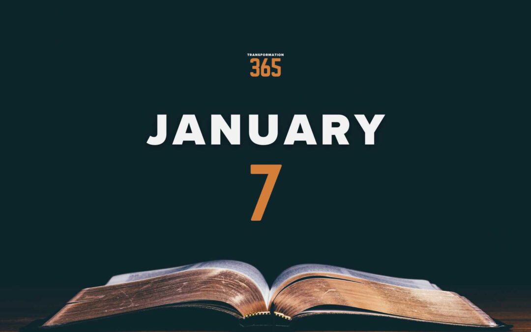 January 7 – Reading 7